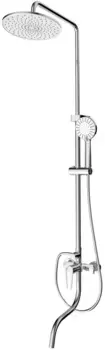 Душевая система Splenka S51.24 220 мм, со смесителем, хром