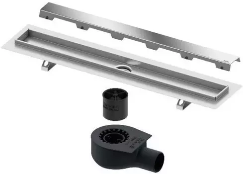 Душевой канал 1443 мм нержавеющая сталь Tece TECEdrainline steel II 601500 + 650000 + 660016 + 601583