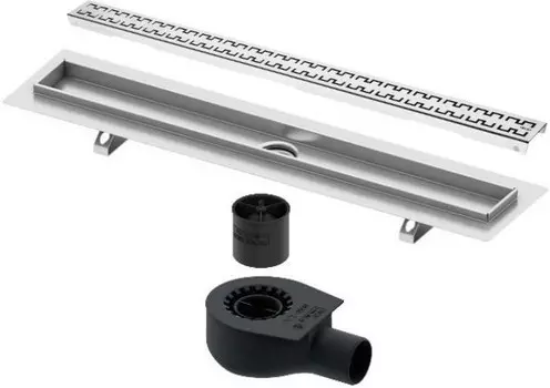 Душевой канал 743 мм хром Tece TECEdrainline royal 600800 + 650000 + 660016 + 600840