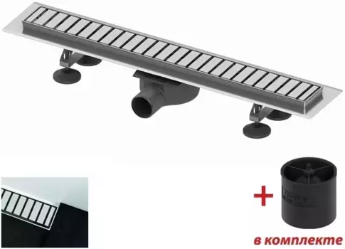 Душевои канал 840 мм хром Tece TECElinus straight 15100099