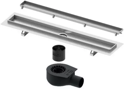 Душевой канал 845 мм под плитку хром Tece TECEdrainline plate 600900 + 650000 + 660016 + 600970