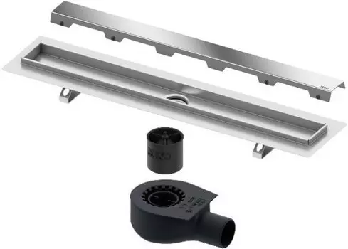 Душевой канал 943 мм хром Tece TECEdrainline steel II 601000 + 650000 + 660016 + 601082