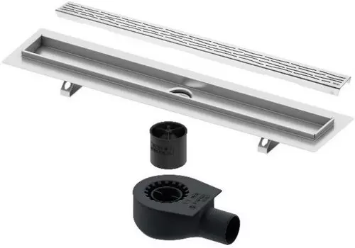 Душевой канал 943 мм хром Tece TECEdrainline organic 601000 + 650000 + 660016 + 601060