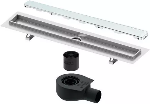 Душевой канал 943 мм зеленый Tece TECEdrainline glass 601000 + 650000 + 660016 + 601090