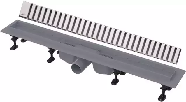 Душевои канал 944 мм глянцевый хром AlcaPlast APZ12 Line APZ12-950 + LINE-950L