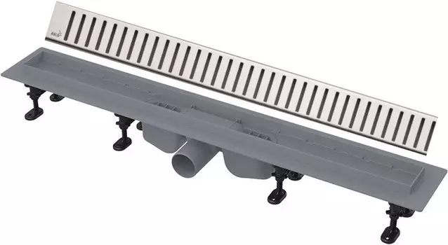 Душевой канал 944 мм нержавеющая сталь AlcaPlast APZ12 Pure APZ12-950 + PURE-950M