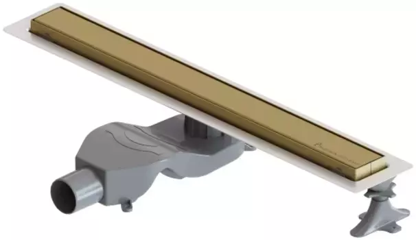 Душевой канал 600 мм 2 в 1 с основой под плитку Boheme Premium Linear 982-60-MG