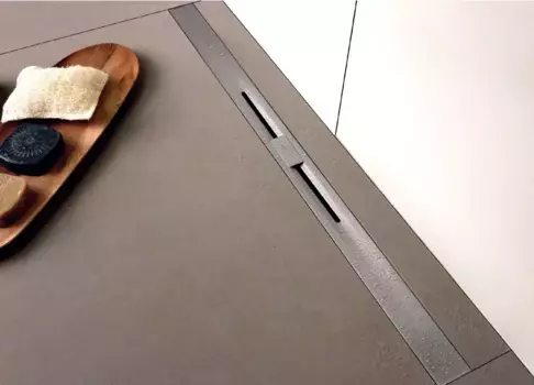 Душевой канал 600 мм матовый хром Berges Simpel 090011