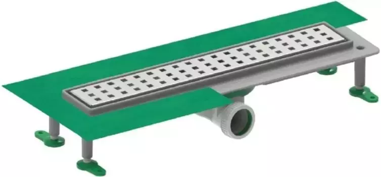 Душевой канал 700 мм Ctesi Flow Square хром BK4024640