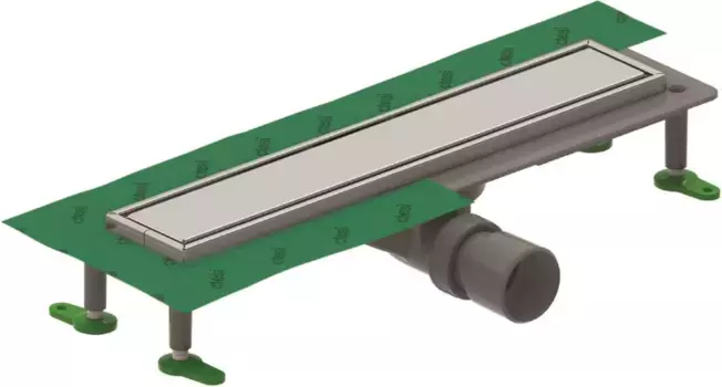 Душевой канал 700 мм Ctesi Way Line хром BK4024040