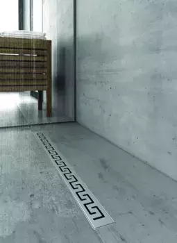 Душевой канал 700 мм хром Berges B1 Antik 091125