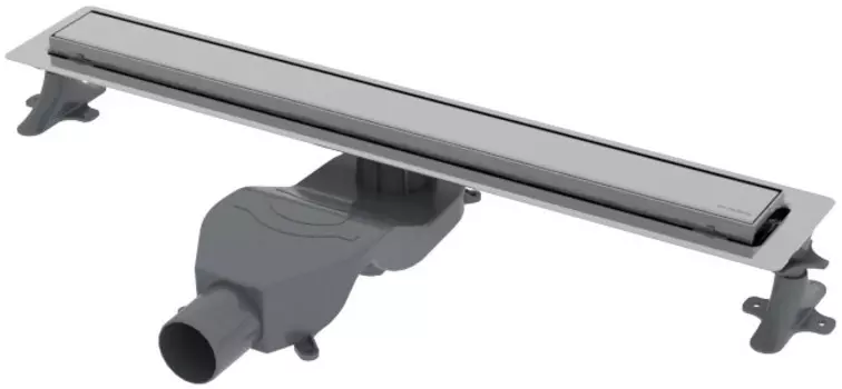 Душевой канал (лоток) Boheme Premium Linear 982-80-CR 80 см, с решеткой, 2 в 1 под плитку, хром