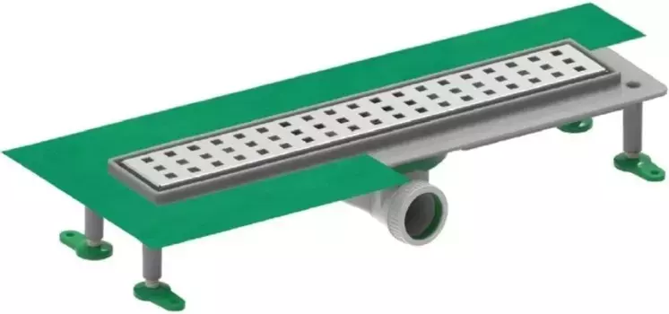 Душевой канал 800 мм Ctesi Flow Square хром BK4024650