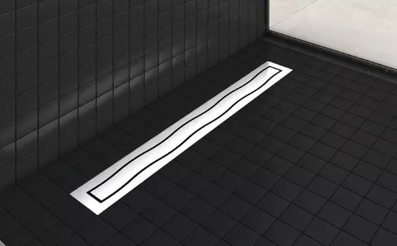 Душевой канал 800 мм матовый хром Berges Top Marine 090145