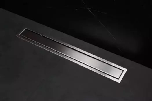 Душевой канал (лоток) Bettoserb Premium Line 13100005 75 см, с решеткой, 2 в 1 под плитку, матовый хром