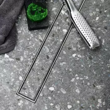 Душевой канал (лоток) Paini Klasik CH850KN 85 см, с решеткой, 2 в 1 под плитку, хром