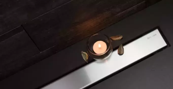 Душевой канал (лоток) Pestan Confluo Frameless Line 13701229 45 см, с решеткой, 2 в 1 под плитку, матовый хром