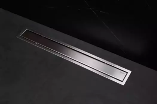 Душевой канал (лоток) Pestan Confluo Premium Line 13100002 45 см, с решеткой, 2 в 1 под плитку, матовый хром