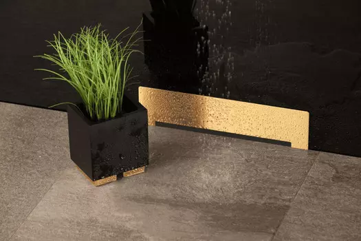 Душевой канал Pestan Confluo Premium Wall Drain Gold 13100061