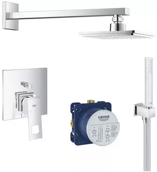 Душевой комплект 152 мм Grohe Eurocube 119698