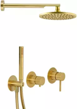 Душевой комплект 200 мм Remer X Style X96S02OBG