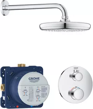 Душевой комплект 210 мм Grohe Grohtherm 34726000