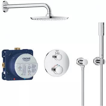 Душевой комплект 210 мм Grohe Grohtherm 34732000