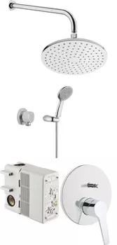 Душевой комплект 220 мм VitrA Solid S A49264EXP