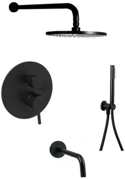 Душевой комплект 225 мм Paffoni Light KITLIG019NO045