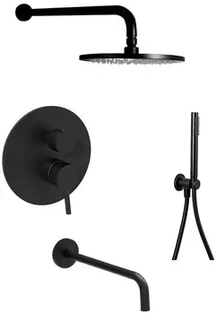 Душевой комплект 225 мм Paffoni Light KITLIG019NO046