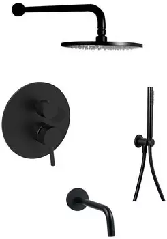 Душевой комплект 225 мм Paffoni Light KITLIG019NO139