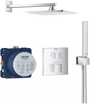 Душевой комплект 230 мм Grohe Grohtherm Cube 34741000