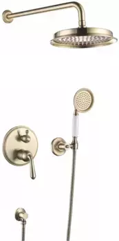 Душевой комплект 230 мм Rose R0235Q