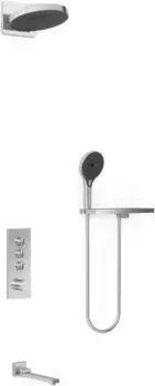 Душевой комплект 247 мм Vincea Inspire VSFW-433TI1RCH