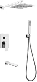 Душевой комплект 250 мм Abber Weiss Insel AF8017