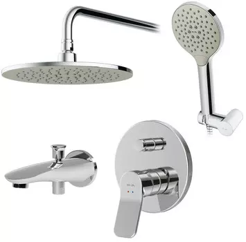 Душевой комплект 250 мм AM.PM X-Joy FB85A10010