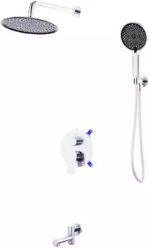Душевой комплект 250 мм BelBagno Marino MARINO-VDSET-CRM