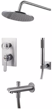 Душевой комплект 250 мм Bronze De Luxe 1760'S 6630CC