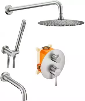 Душевой комплект 250 мм Milacio Ultra MCU.150.SS