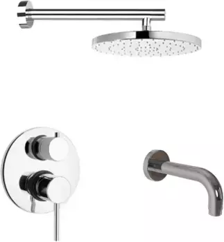 Душевой комплект 250 мм Paini Cox 78CRSET26911BATHHEAD