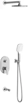 Душевой комплект 250 мм Teska Amos AS3400