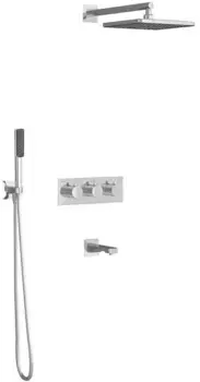 Душевой комплект 250 мм Teska Lande T4000C