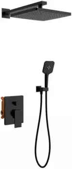 Душевой комплект 255 мм Vincea Next VSFW-1N1MB