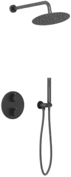Душевой комплект 255 мм Vincea VSFW-101TMB