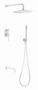 Душевой комплект 300 мм Boheme Uno 464-2-MW