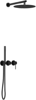 Душевой комплект 300 мм Vincea Groove VSFW-4G01MB