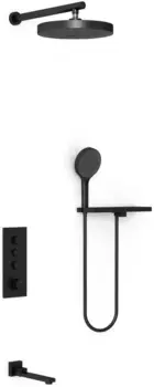 Душевой комплект 300 мм Vincea Inspire VSFW-433TI2RMB