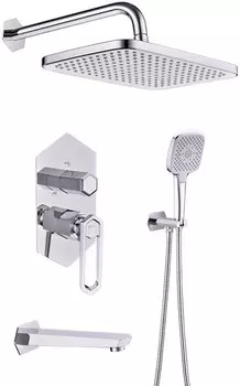 Душевой комплект 300x200 мм Lemark Prizma LM3922C