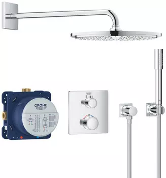 Душевой комплект 310 мм Grohe Grohtherm 34730000