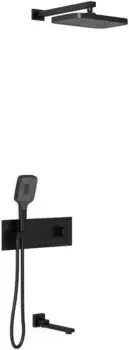 Душевой комплект 315x210 мм Vincea VSFW-432T1MB